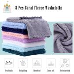 Cute Castle 2 Pack Bamboo Hooded Baby Towel 8 Washcloths - Soft Bath Towel for Bathtub for Newborn, Infant - Ultra Absorbent, Natural Baby Stuff for Boy and Girl (Lovely Elephant, Happy Bird) - Image 2